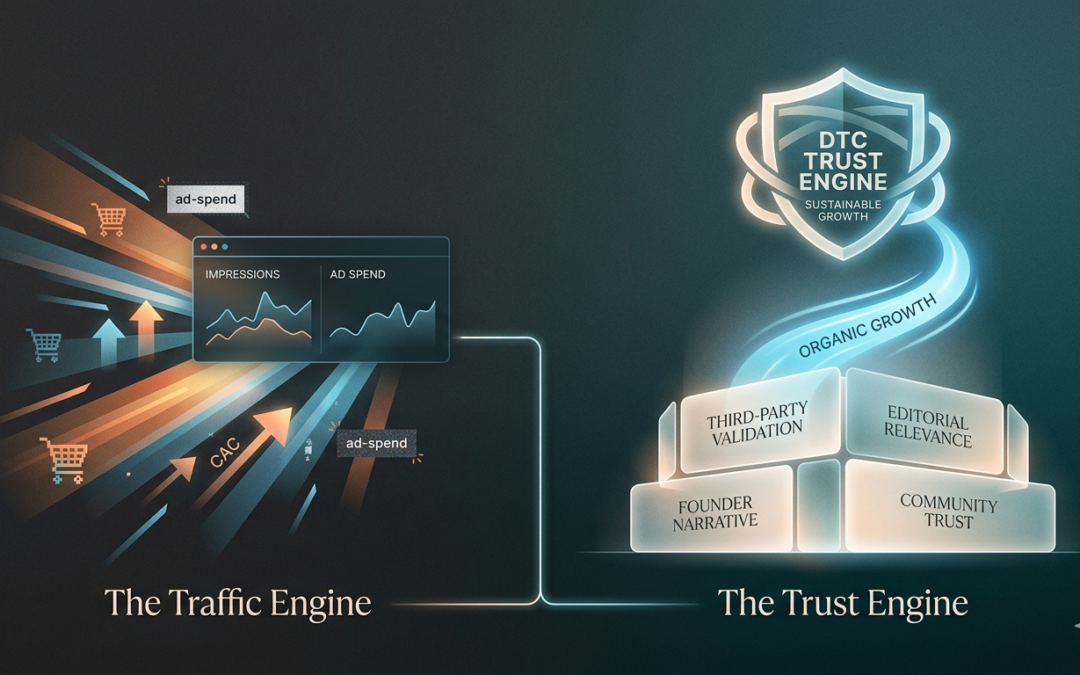 how earned media helps DTC brands build trust