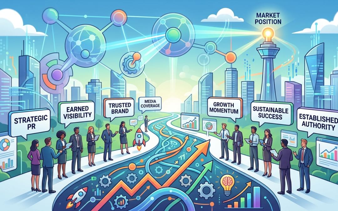 Strategic PR" leading to "Market Position.