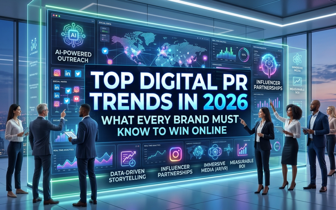 Top Digital PR Trends in 2026: What Every Brand Must Know to Win Online